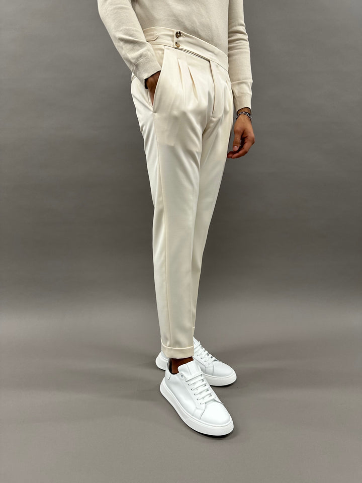 PANTALONE AFRICA PANNA