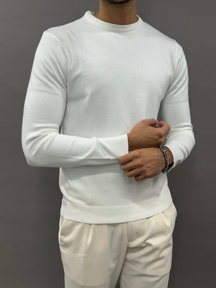 MAGLIA VELAR BIANCO